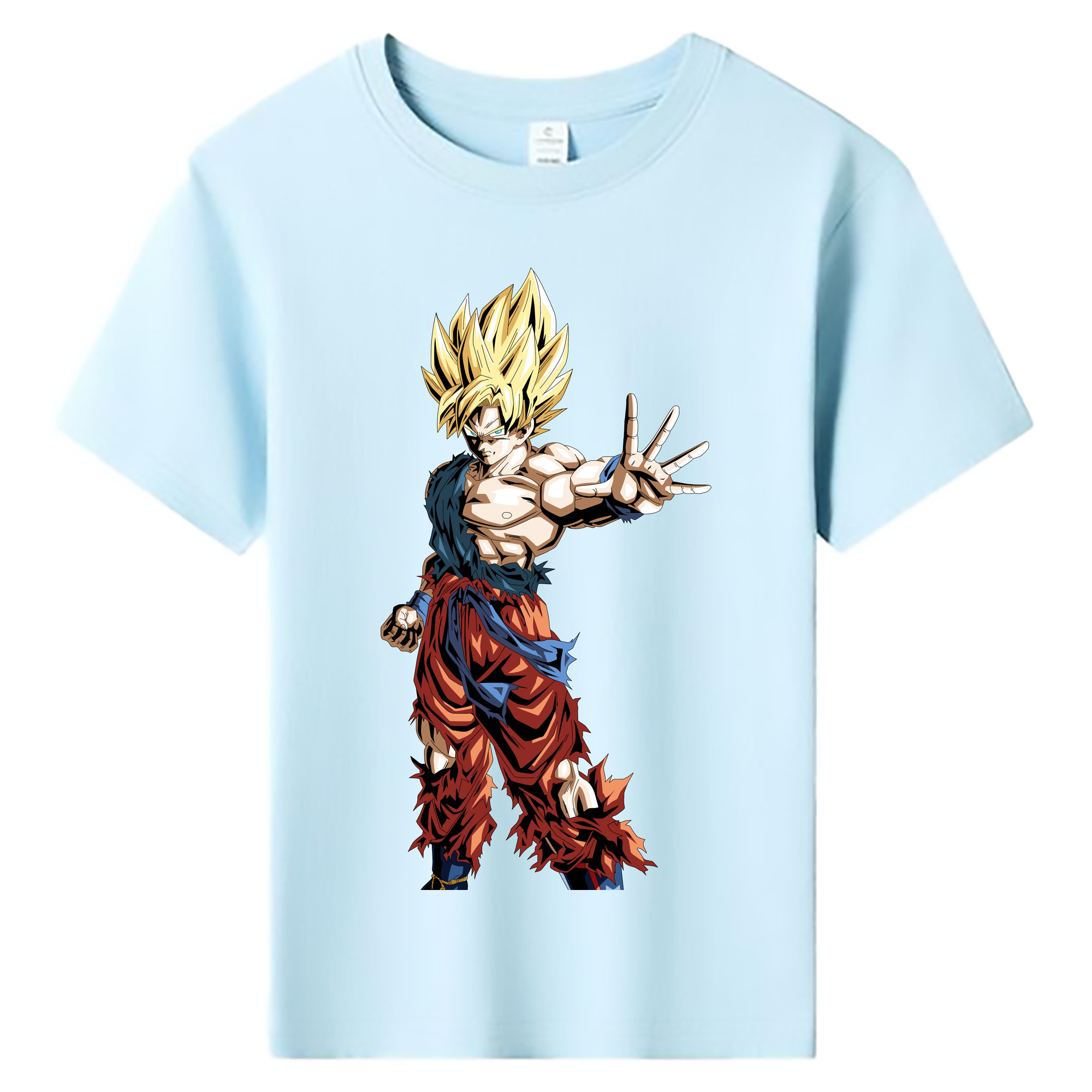 （画像用） ドラゴンボール 孫悟空（そん ごくう）Son Goku カカロット DRAGON BALL Kakarotto 綿100％キッズTシャツ（フロントプリント）
